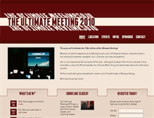 Tablet Screenshot of 2010.tum-party.net